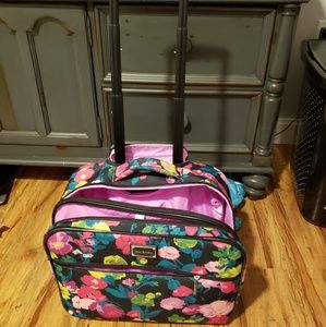Vera Bradley Rolling Work Bag